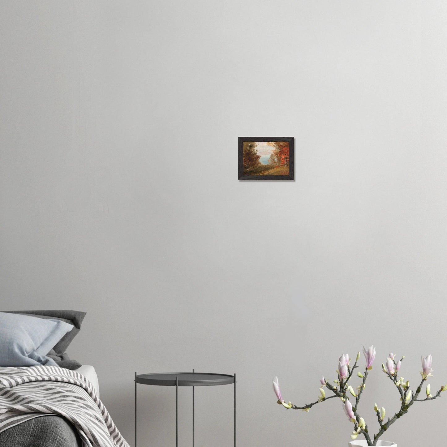 Wooden Framed Print | Woodland Scene - Lyrea