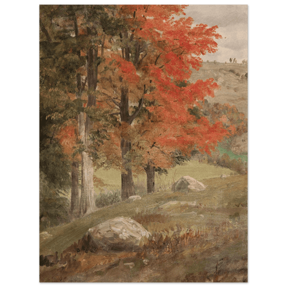 Woods in Autumn | Museum - Quality Paper - Lyrea