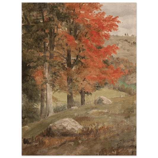 Woods in Autumn | Museum - Quality Paper - Lyrea