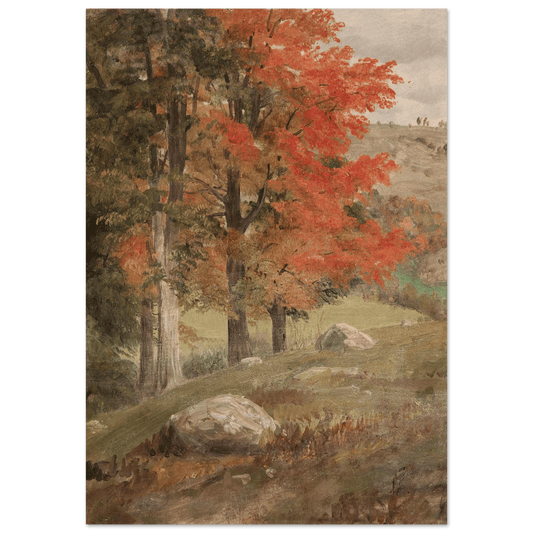 Woods in Autumn | Museum - Quality Paper - Lyrea